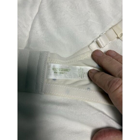 motherhood maternity nursing bra 40C White Polka Dot - Picture 6 of 7